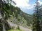 Summit rock panorama landscap of the mountains in italy south tyrol europe