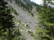 Summit rock panorama landscap of the mountains in italy south tyrol europe