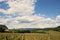 Summit rock panorama landscape of the mountains in italy