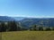 Summit rock panorama landscape of the mountains in south tyrol italy europe