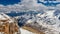 Summit of Sass Pordoi in spring, Dolomites, Italy