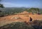 The summit of Sigiriya Rock Fortress in Sri Lanka