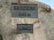 Summit stone of the Brocken mountain in the Harz