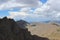 Summit View from Crestone Needle, Sangre de Cristo Range. Colorado Rocky Mountains