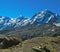 Summits of the Pennine Alps