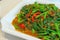 Sumptuous Chinese style spicy vegetables