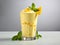 Sumptuous Mango Milkshake with a Twist of Mint - Taste the Tropical Magic!
