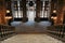 Sumptuous stairway of the Stock Exchange Palace in Porto