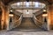 Sumptuous stairway of the Stock Exchange Palace in Porto