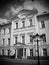 Sumy Ukrainian Academy of Banking, black and white