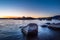 Sun burst over Bonsai Rock