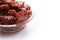 Sun dries tomatoes in bowl