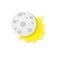 Sun eclipse icon