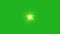 Sun flare green screen motion graphics