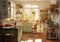 Sun-Kissed Kitchen: A Quaint Russian Atmosphere of Pots, Pans, a