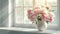 Sun-kissed Peonies: Floral Beauty in a Room Display