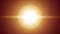 Sun light lens flares art animation background. Seamless loop explosion lights optical lens flare effect transition shiny