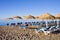 Sun Loungers on Marbella Beach