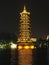 The sun and moon tower in Guilin