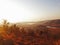 Sun over Africa`s red dirt_South Africa