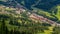 Sun Peaks Village seen from the Chairlift