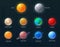 Sun Planets Set
