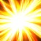 Sun (plasma or star) bright burst with copyspace