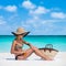 Sun protection skincare sunscreen lotion woman