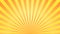 Sun rays background. Orange yellow radiate sun beam burst effect. Sunbeam light flash boom. Starburst poster. Sunlight