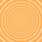 Sun rays. Circle rays. Orange background. Spiral. Summer orange background with circle pattern