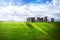 Sun rays over Stonehenge