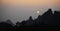 Sun Rise in HuangShan Mountain