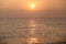 Sun rise on Indian Ocean