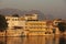 Sun rises on the Ghats of Udaipur