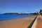 Sun rises over Manly Beach, Sydney, australia