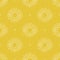 Sun seamless pattern. Yellow color vector background. Summer and spring print. Doodle sketch