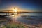 Sun Setting at Long Jetty, Australia