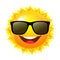 Sun With Sunglasses