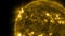 Sun surface animation. Nasa Public Domain Imagery.