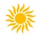 Sun symbolic icon