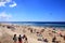 Sunbathing at Gold Coast beach