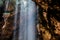 Sunbeam in buddha cave, Tham Khao Luang near Phetchaburi,Thailand