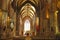 Sunbeam in St. Marys church at Haddington