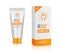 Sunblock bottle lotion cream. Sunscreen background protection isolated cosmetic block uv, solar care product mockup