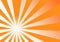 Sunburst Orange Yellow Abstract Background