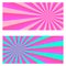 Sunburst pink color rays with abstract background wallpaper explosion festival vector illustration artwork template