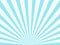 Sunburst rays light blue and white  background. sunbeam star burst. Vector illustration