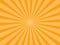 Sunburst rays orange background. sunbeam star burst. Vector illustration