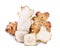 Sunchoke isolated on the white background