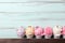 Sundae Ice Cream themed background large copy space - stock picture backdrop